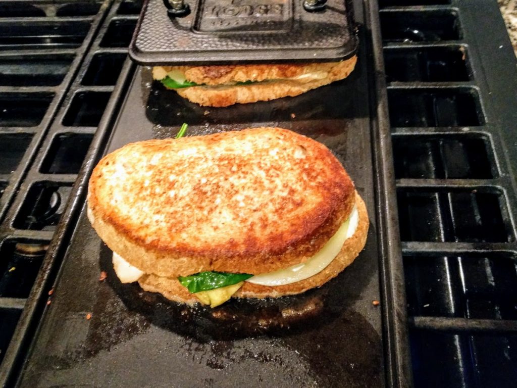 Avocado Ranch Chicken Panini | thegreengiraffeeats.com