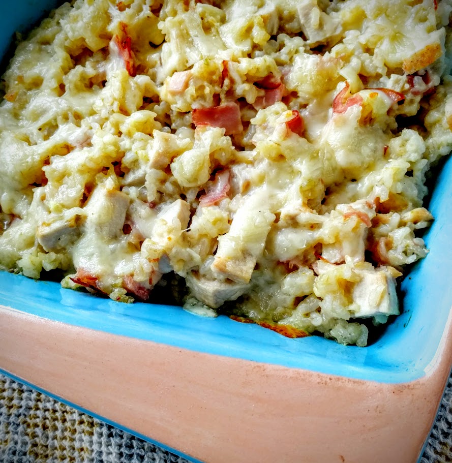 Chicken Cordon Bleu Casserole | thegreengiraffeeats.com