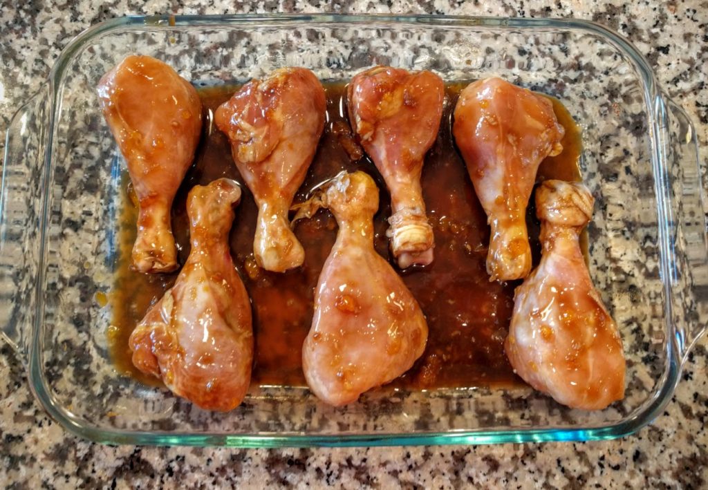 Apricot Balsamic Chicken Legs | thegreengiraffeeats.com