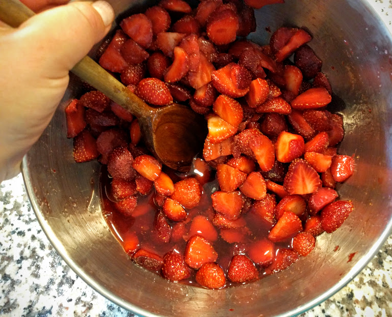 macerated berries