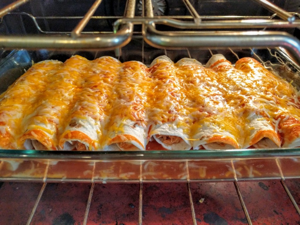 Chicken Enchiladas | thegreengiraffeeats.com